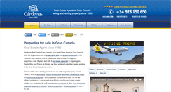 Desktop Screenshot of cardenas-grancanaria.com